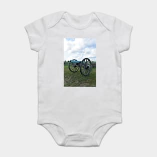 Cannon at Gettysburg Baby Bodysuit